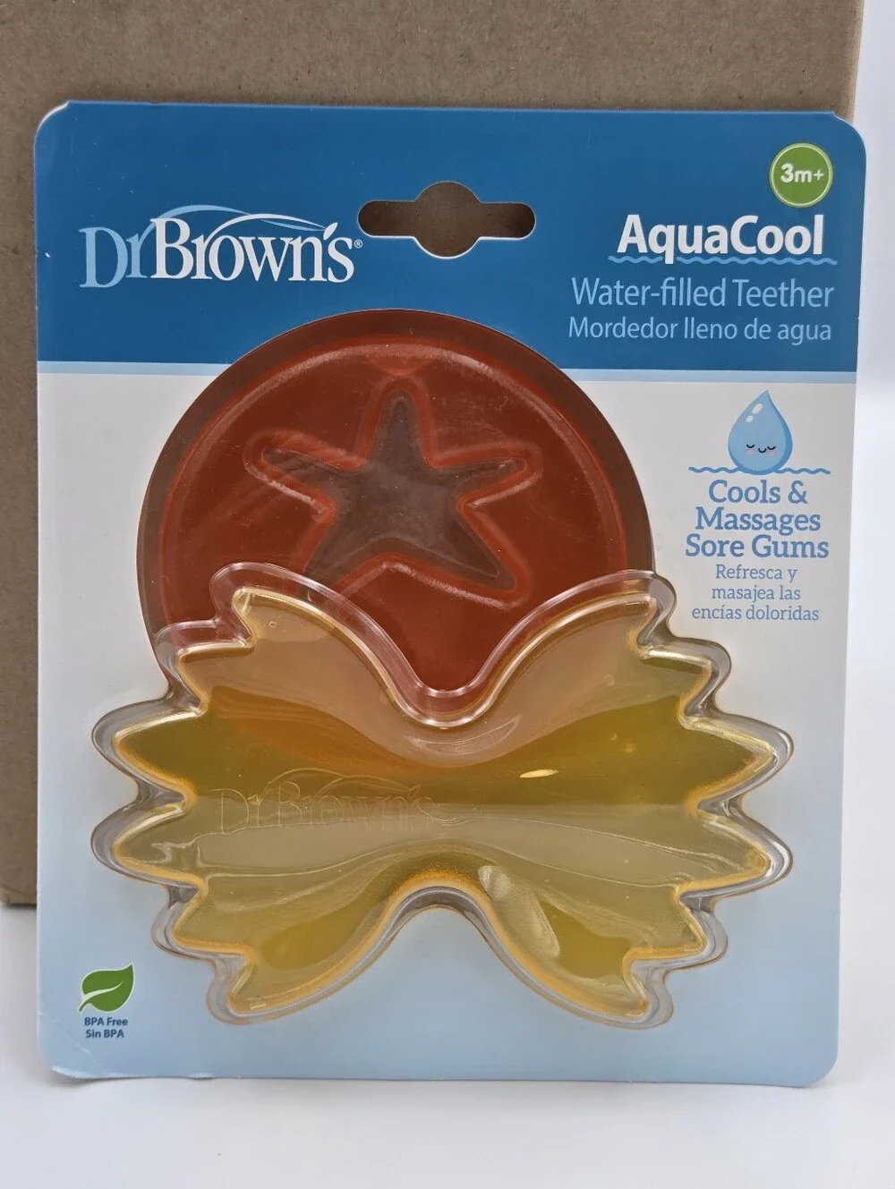 Dr. Browns AquaCool Water-Filled Teether Nwt